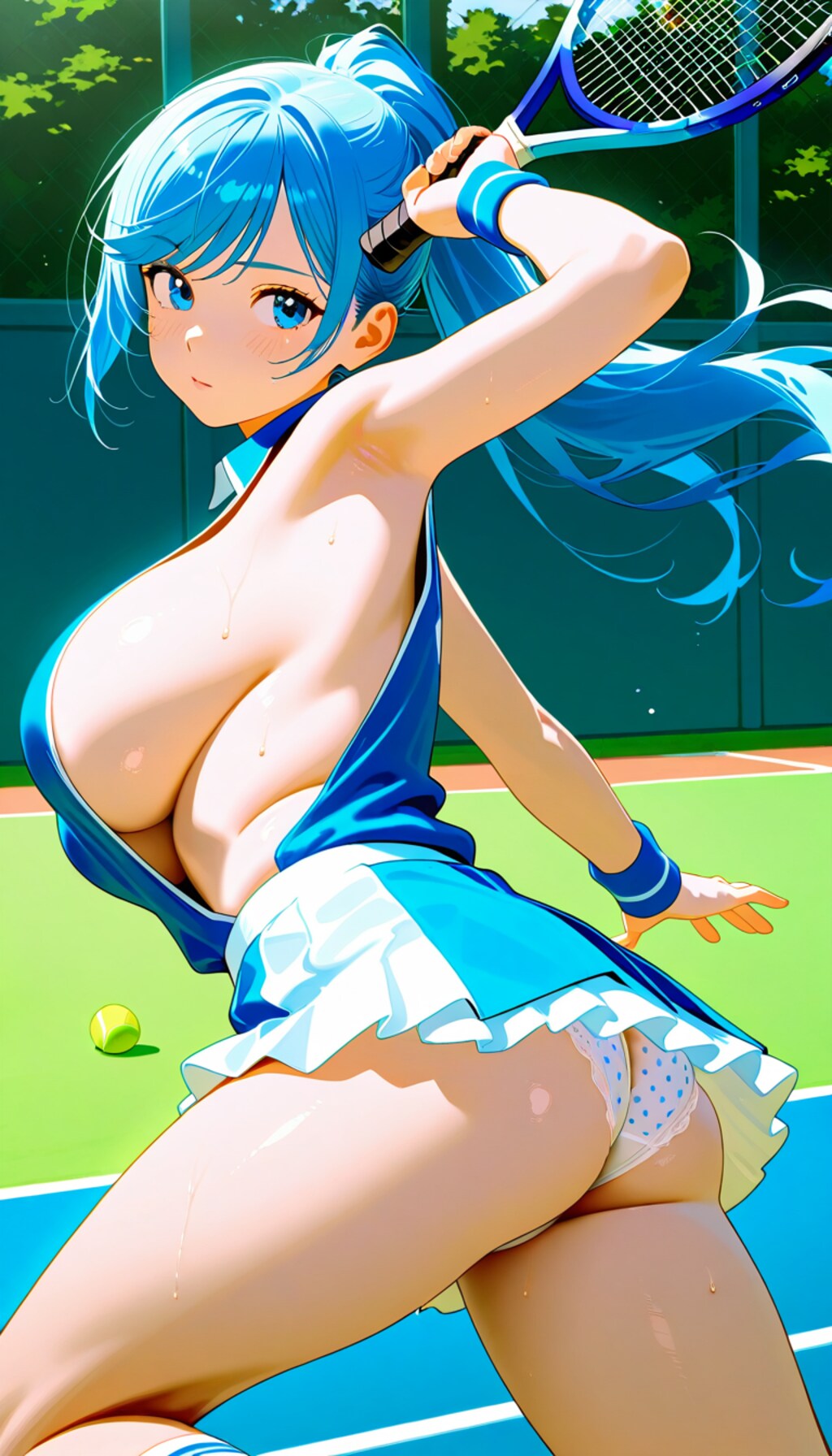 ちょいぽちゃテニスのテスト