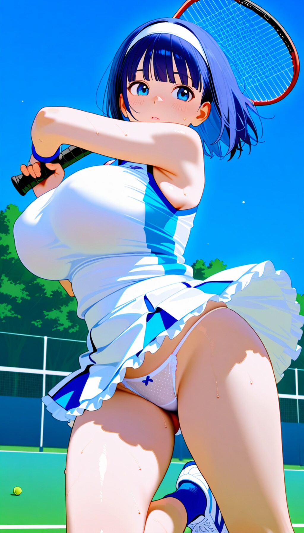 ちょいぽちゃテニスのテスト