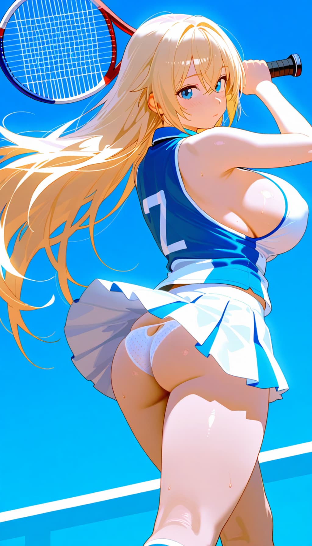 ちょいぽちゃテニスのテスト