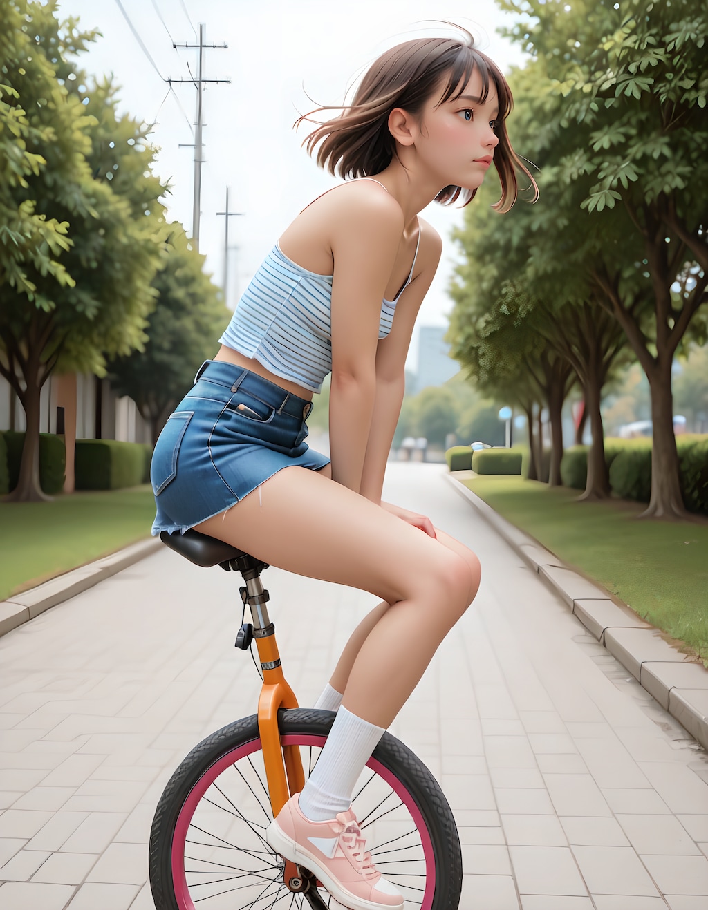 もうちょっとだけ…練習続けよっかな