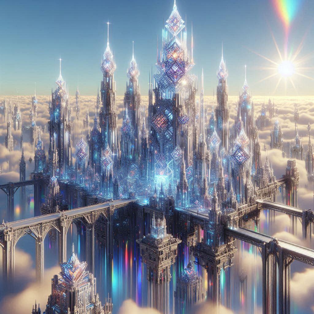 天空の水晶都市