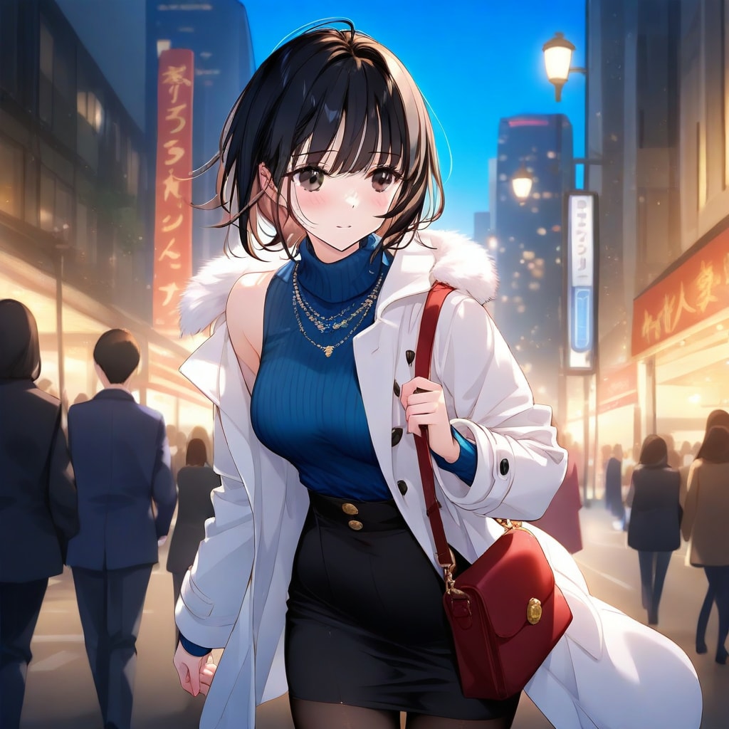 待ち合わせ場所へ | の人気AIイラスト・グラビア