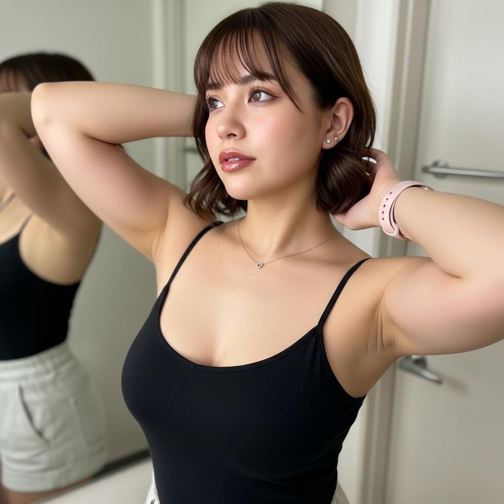 ちょっと身支度を