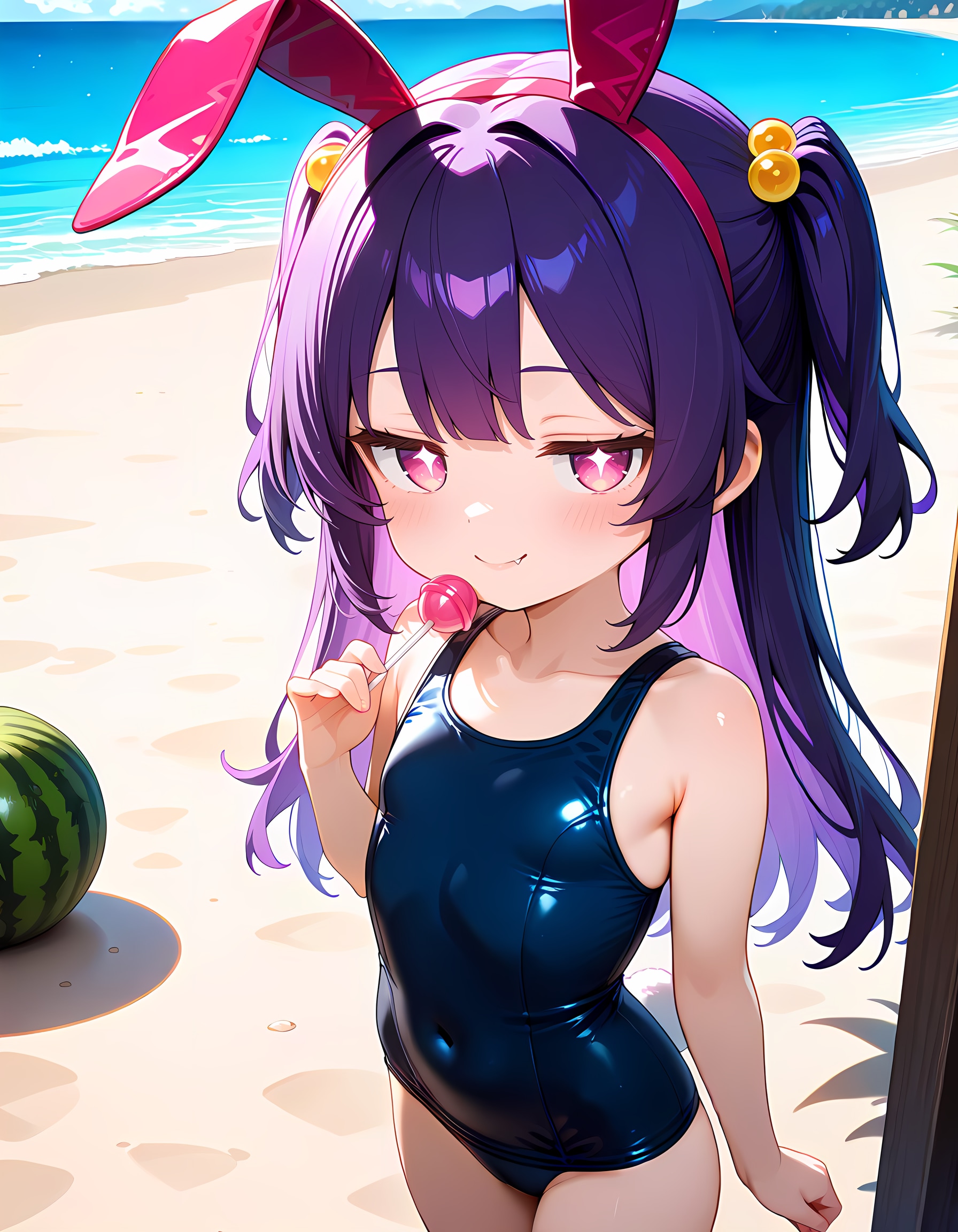 メスガキちゃんもスク水バニーガール