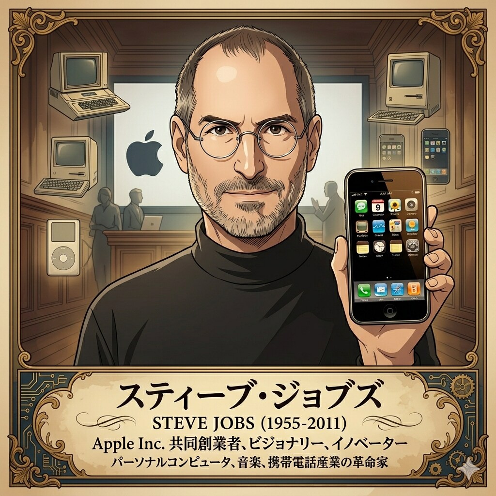 偉人　スティーブ・ジョブズ