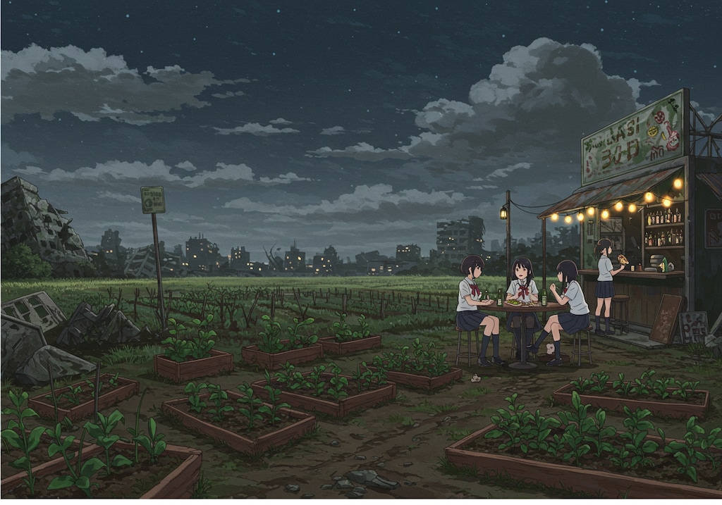 終末世界で栽培バル生活