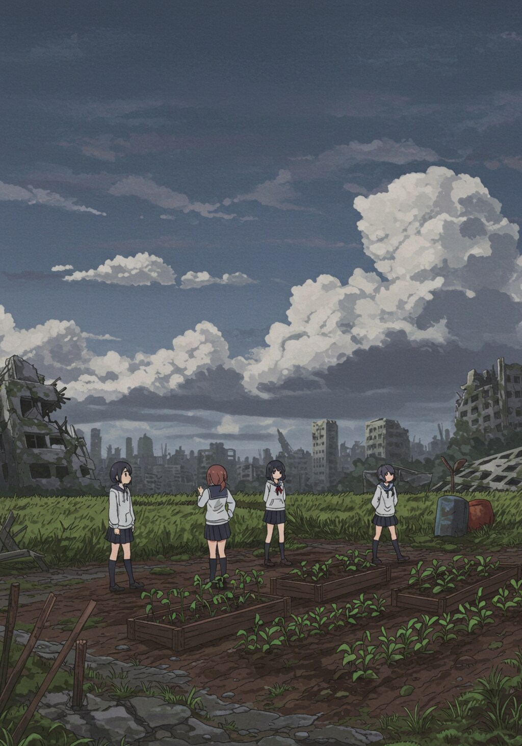 終末世界で栽培バル生活