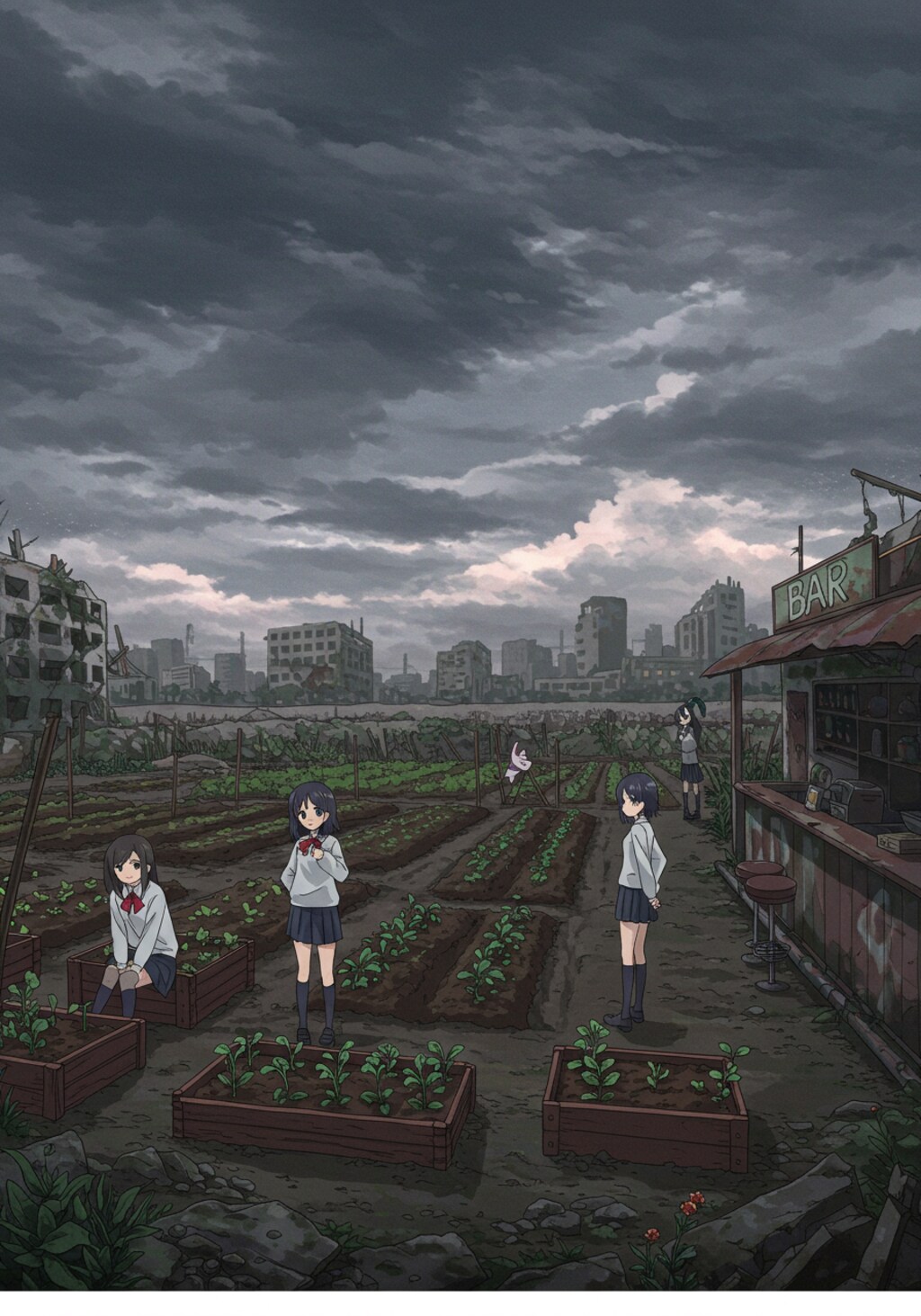 終末世界で栽培バル生活