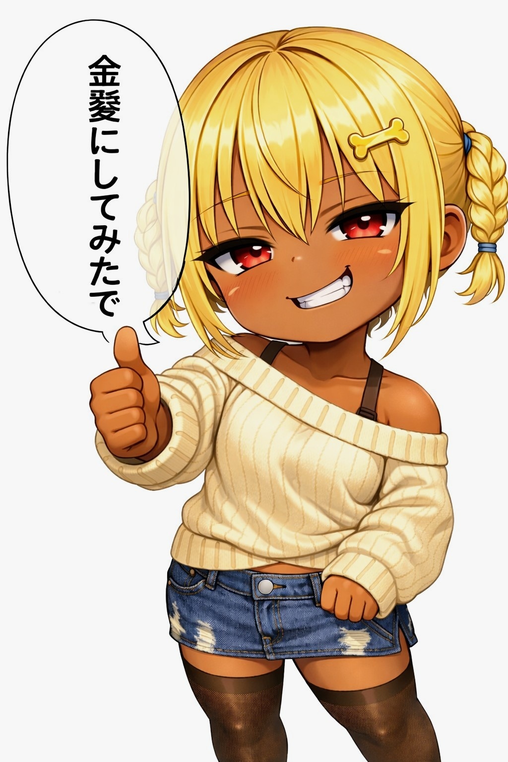 金髪おにくちゃん🍖💛