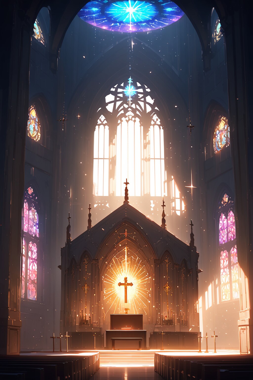 聖堂のHALO(後光)