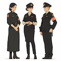 様々な婦警さん 2枚目