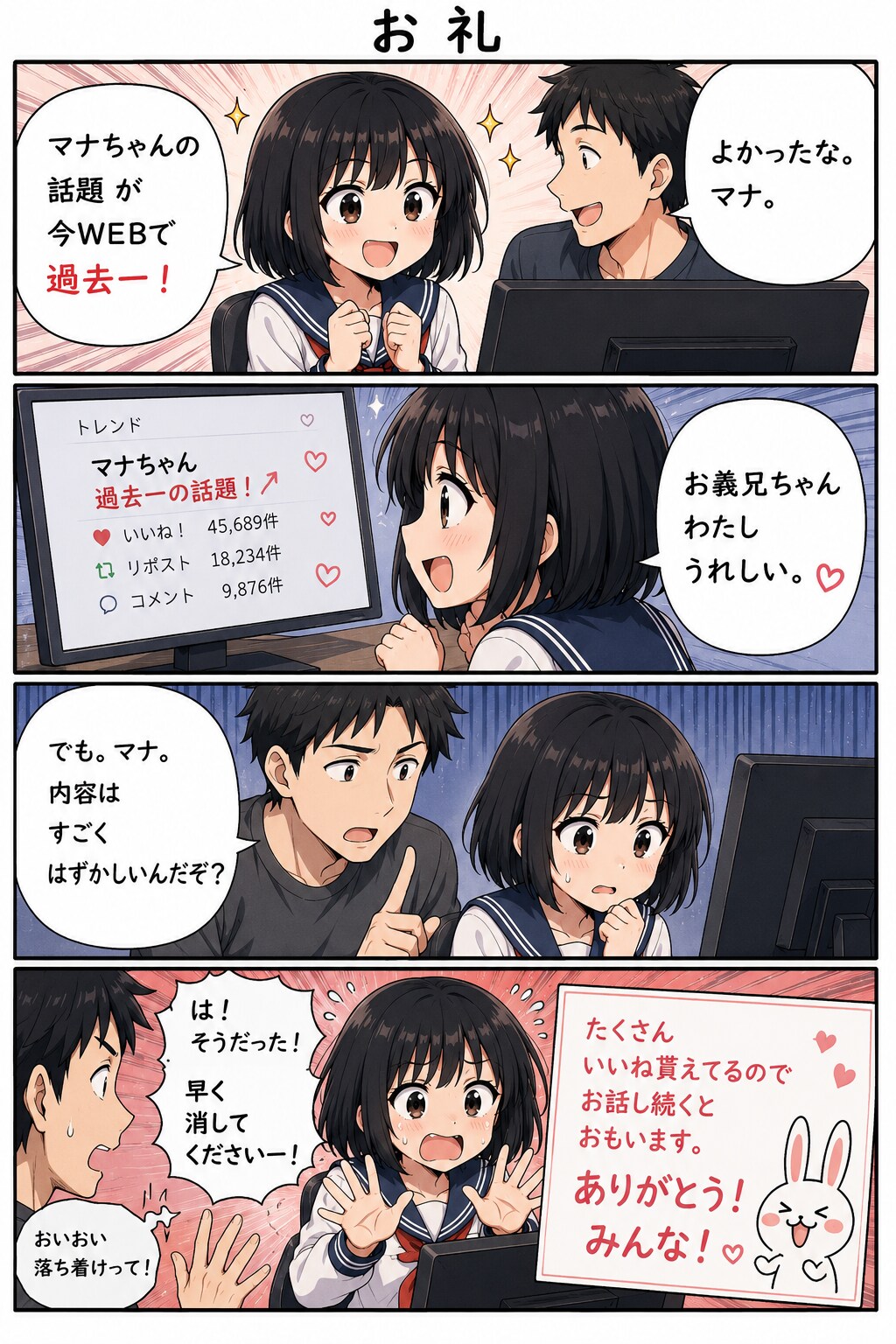 ありがとうございます🙇 | の人気AIイラスト・グラビア