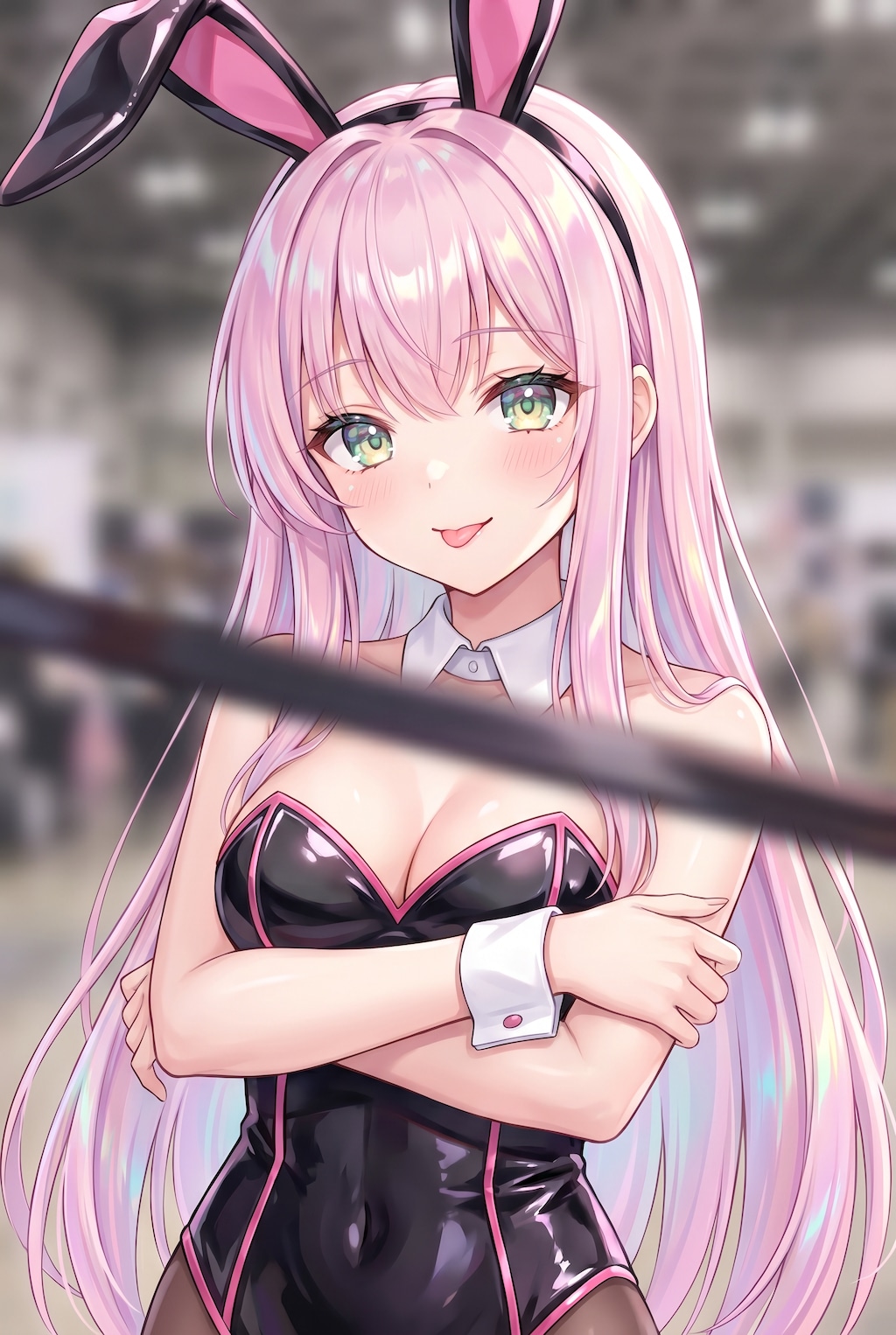 桃兎幻装の微笑