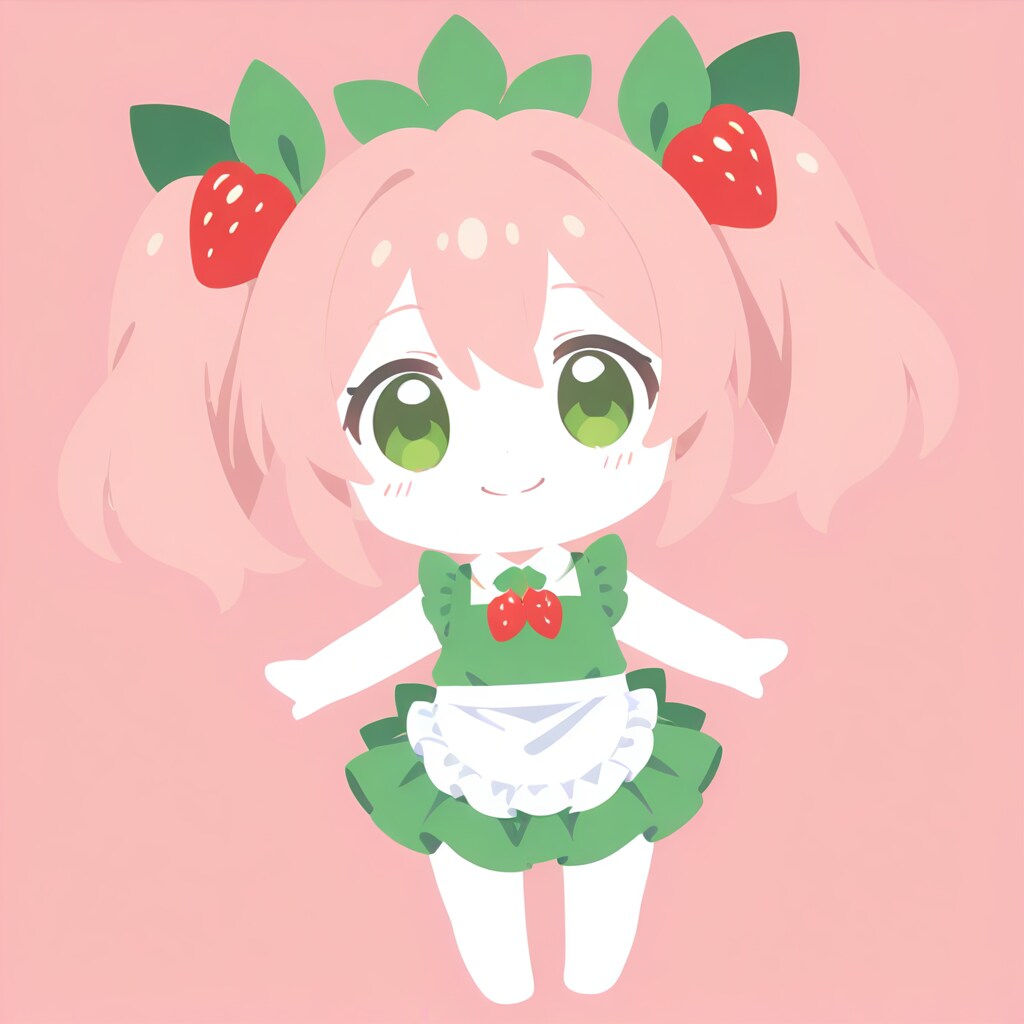 イチゴモチーフキャラ