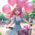 風船もらいに隣町まで行ってきちゃった♡ あげないよ? 8枚目