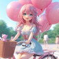 風船もらいに隣町まで行ってきちゃった♡ あげないよ? 4枚目