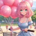 風船もらいに隣町まで行ってきちゃった♡ あげないよ? 10枚目