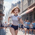 脇見ランナー 2枚目