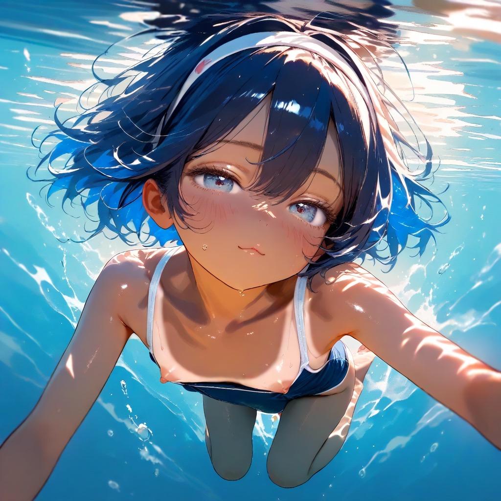 みずのなかならへいき