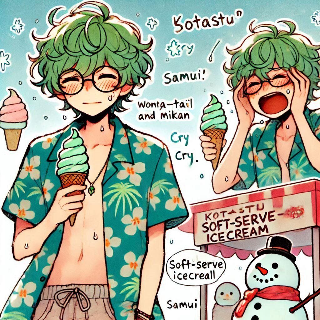 「夏」 vs 「冬」