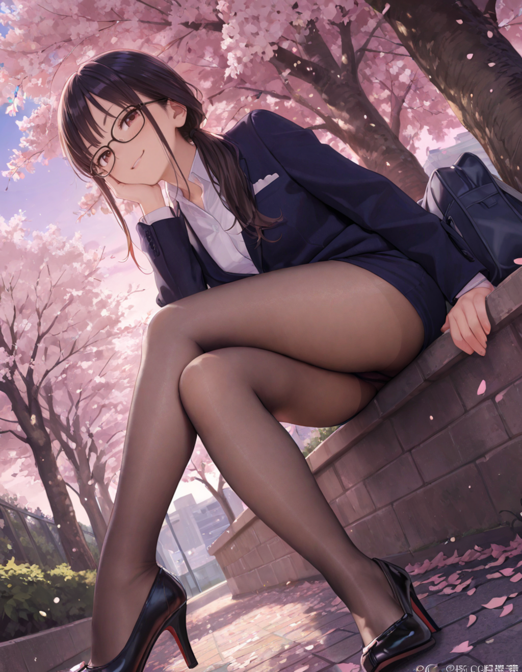 どっち見てるのっ♡