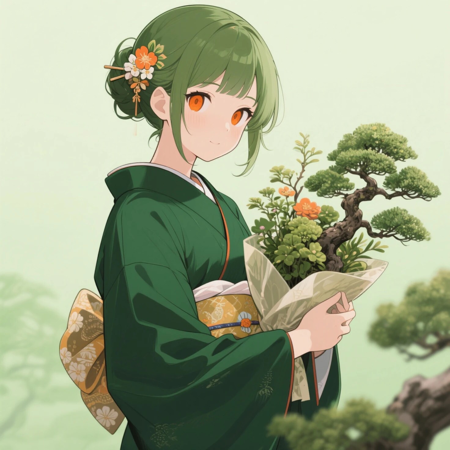 BONSAIちゃんの花束