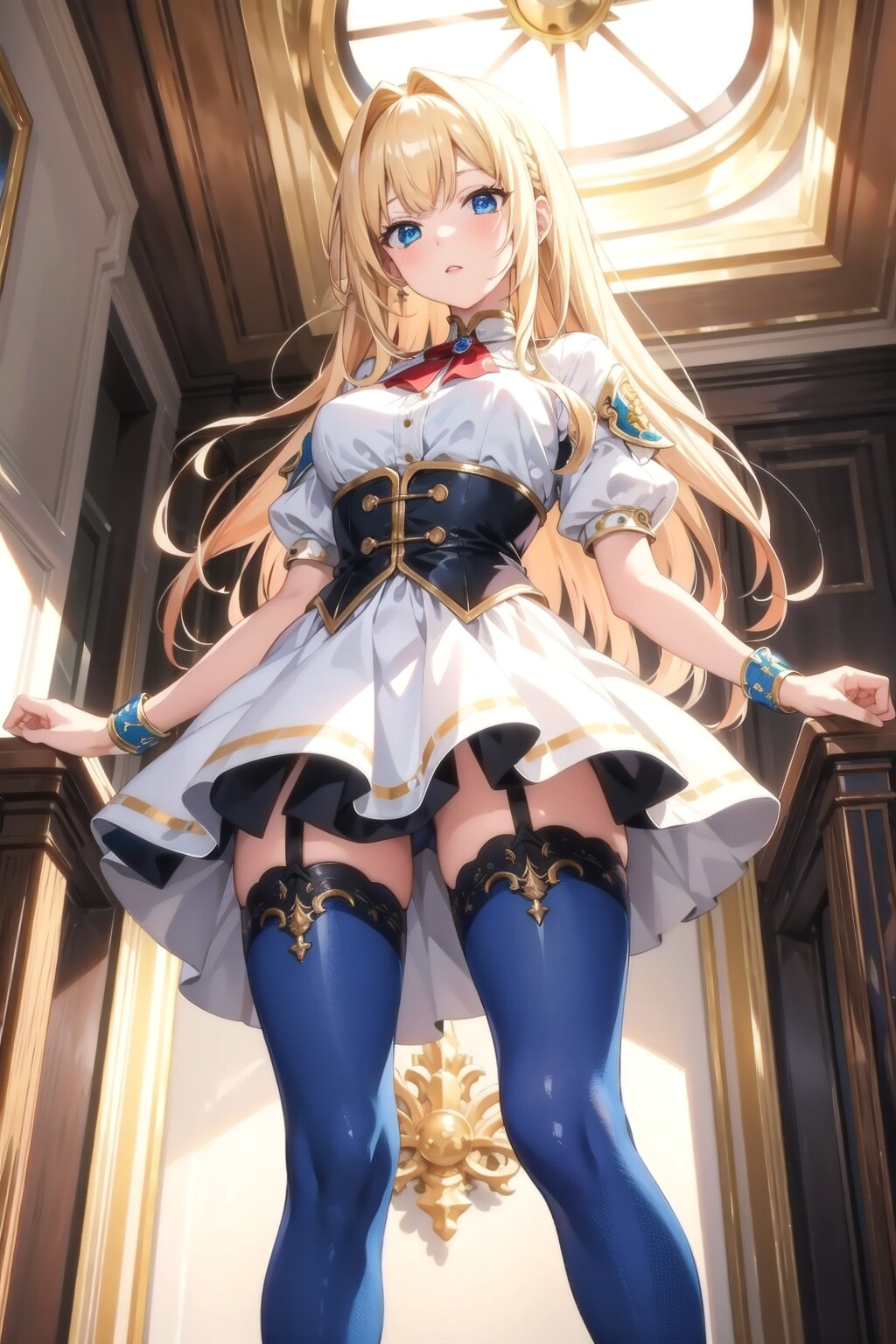 ガーターベルトのお嬢様