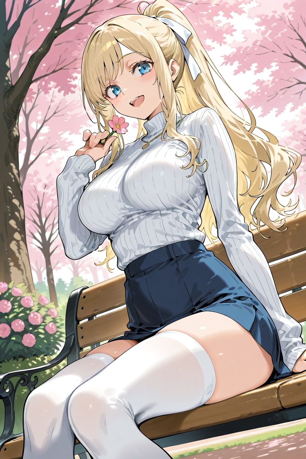 ウチの娘春コーデ | の人気AIイラスト・グラビア