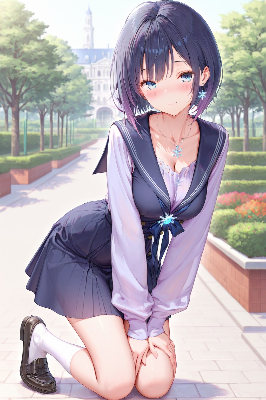 変わったセーラー服のアイドル