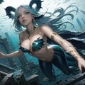 海魔と海底神殿 2枚目