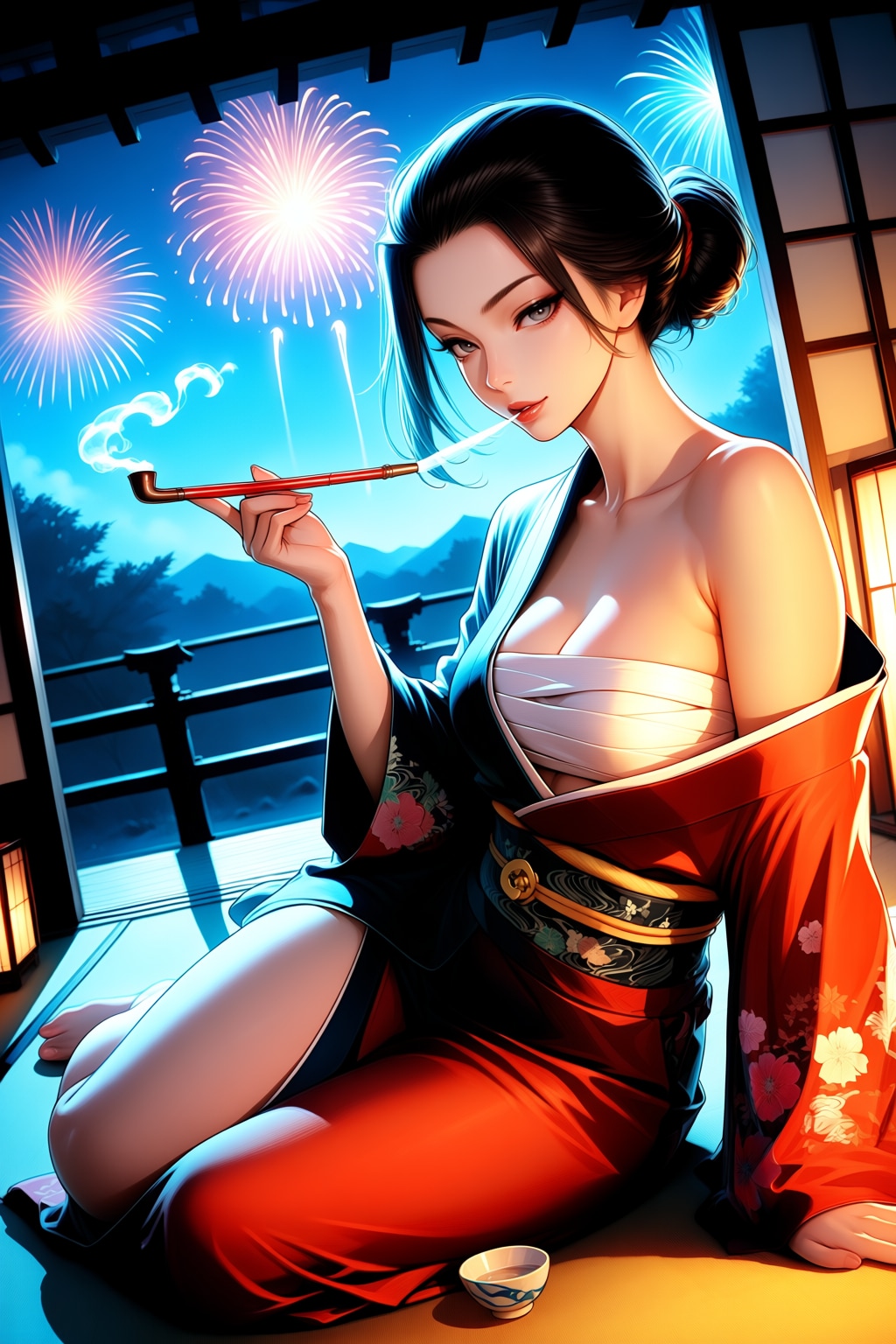 夏の夜