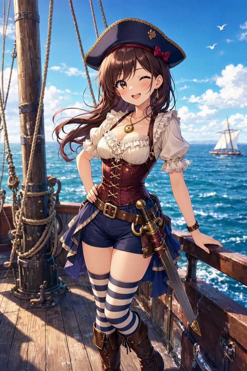 海賊(MAI-Image-2.5-Flash)(3) | の人気AIイラスト・グラビア