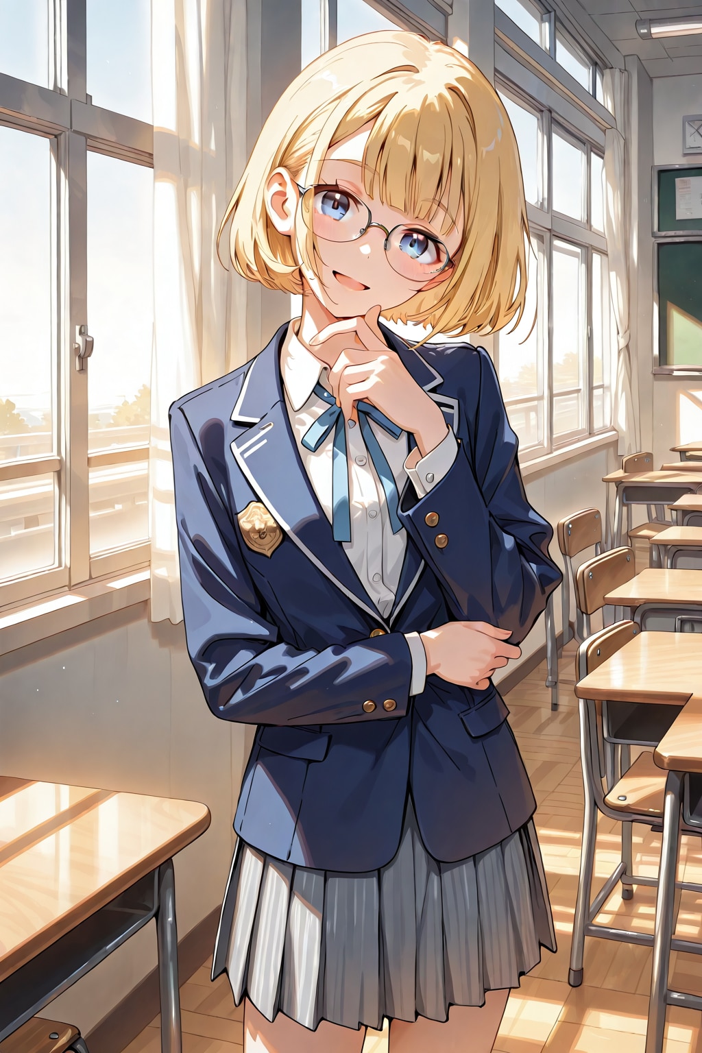 眼鏡×公立ダサ制服女子６