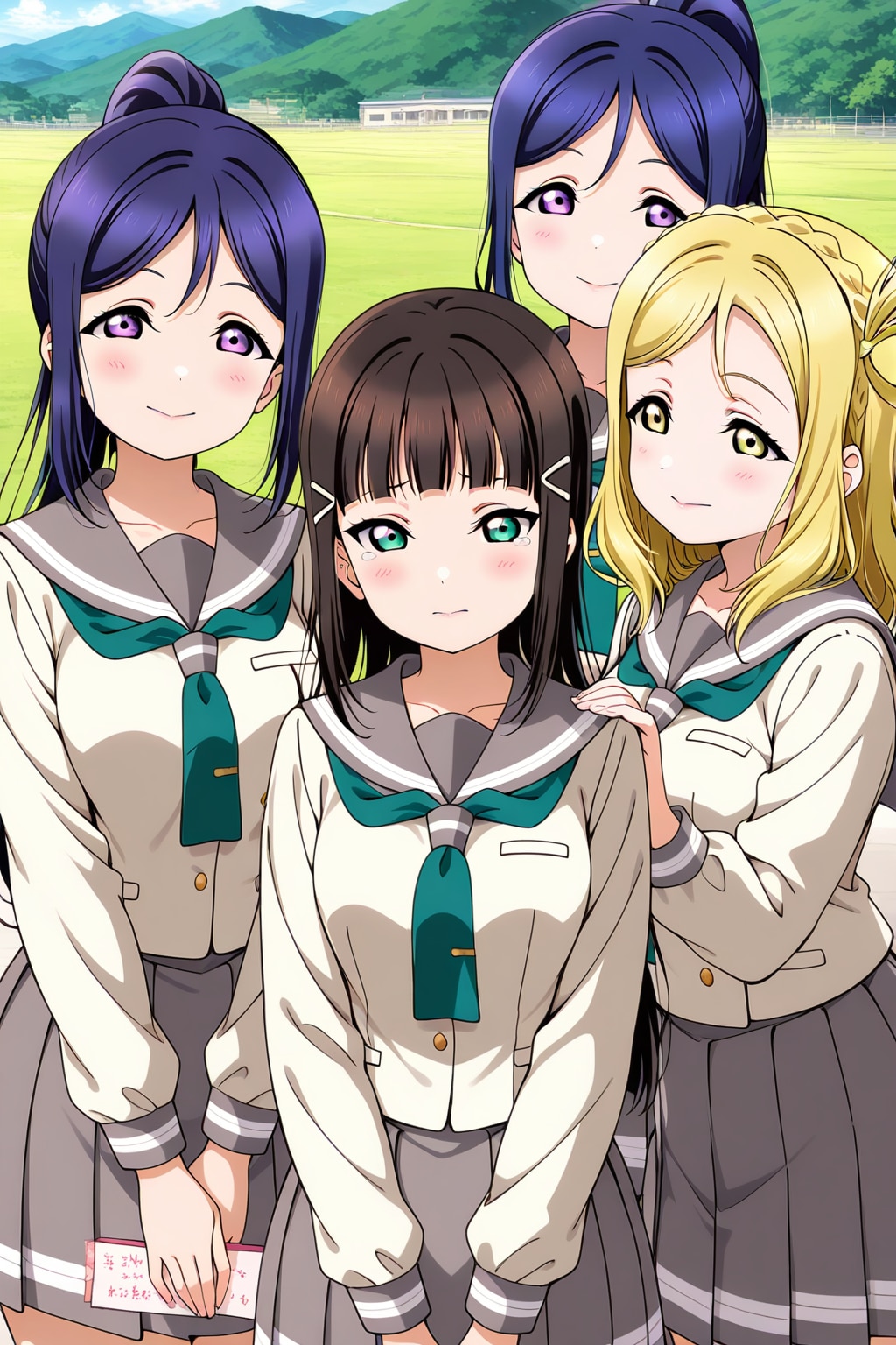 浦の星女学院3年生組の切ない卒業式🎓😢