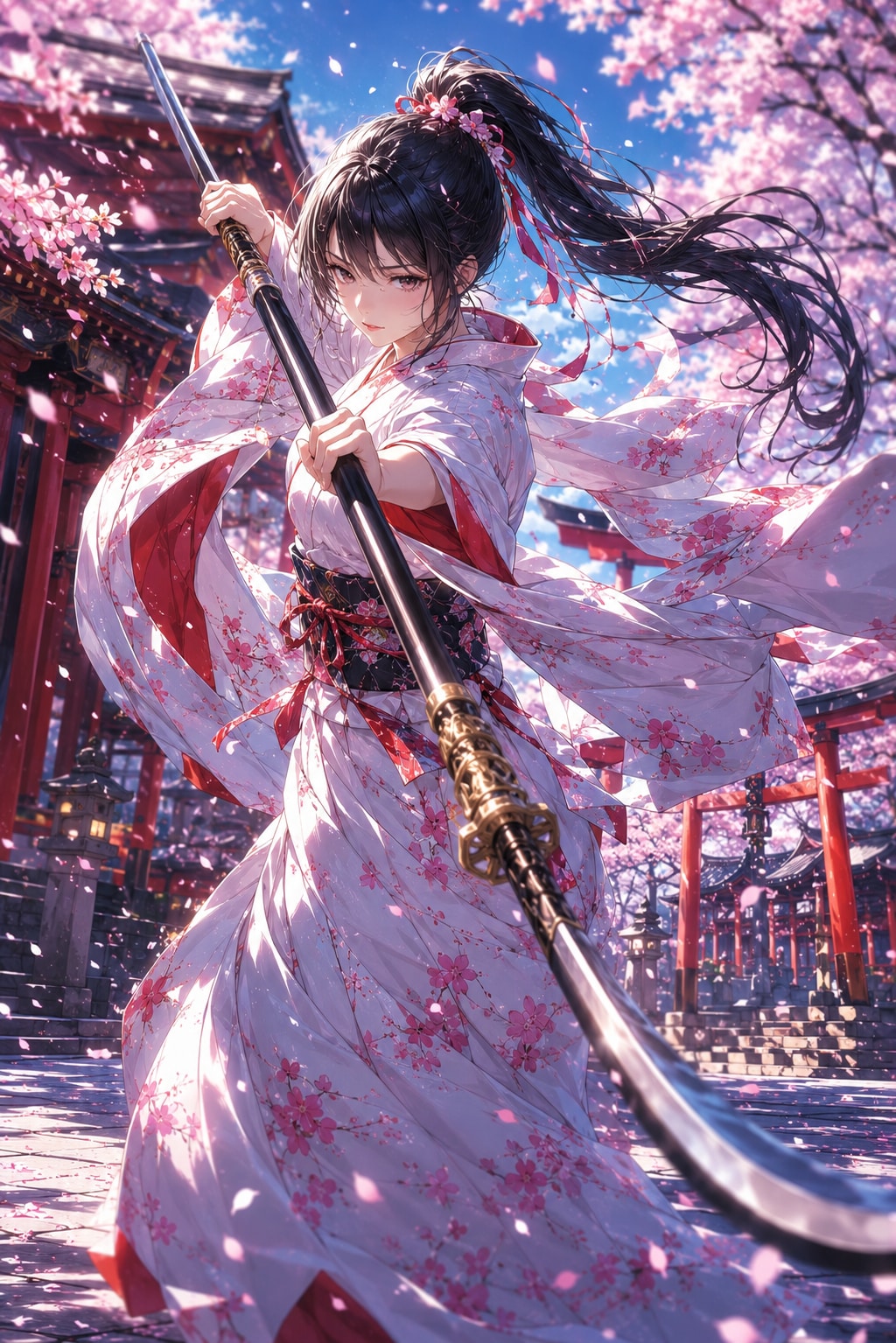 薙刀女子