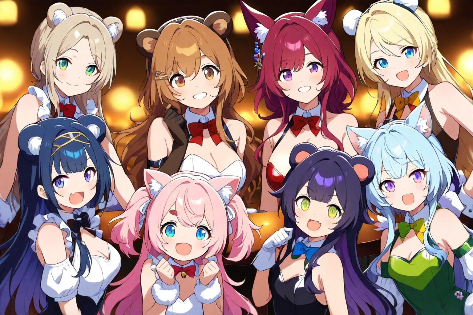 ケモ耳ポーカー | の人気AIイラスト・グラビア