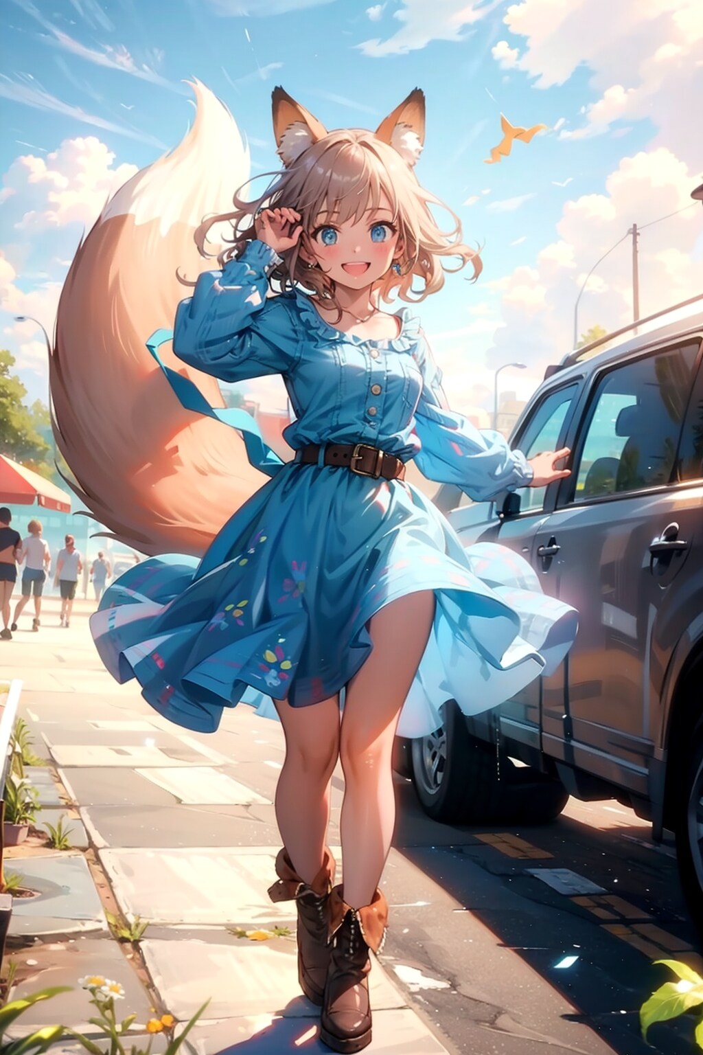 キツネ娘