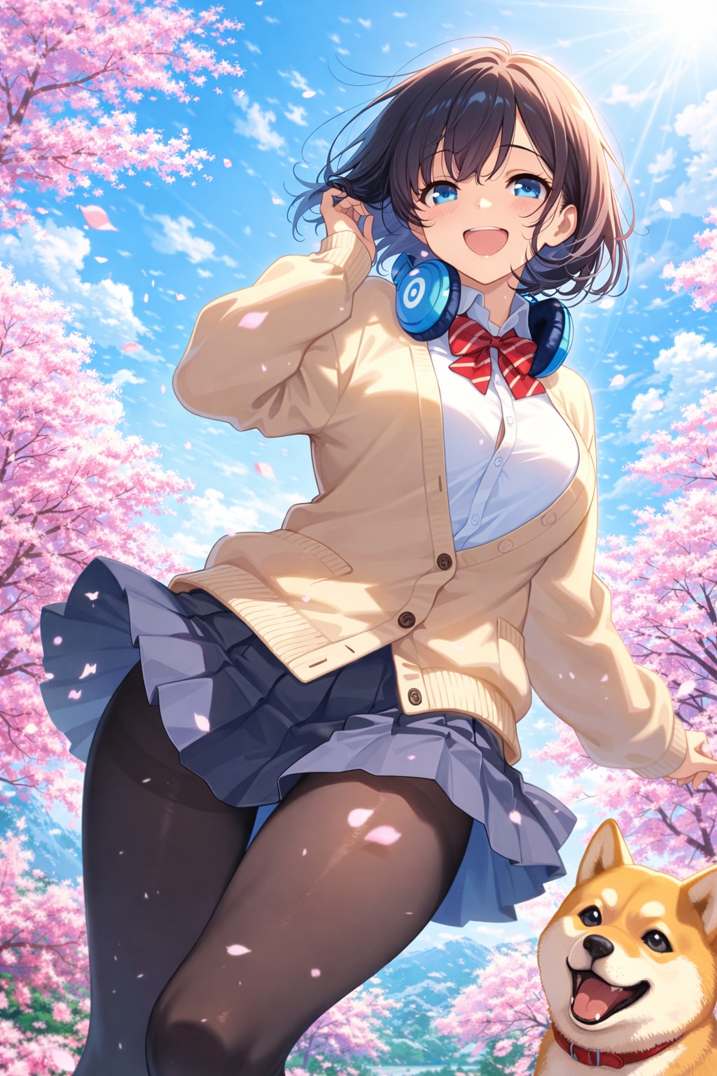 春と桜と陽向ちゃん | の人気AIイラスト・グラビア