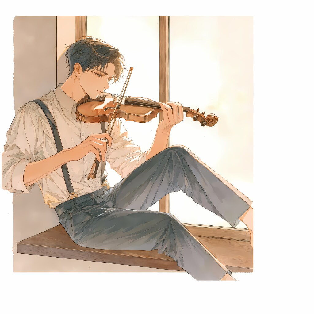 午後の窓辺に、音が降る