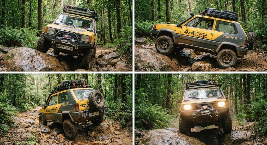 フィアットパンダ4×4　クロカン