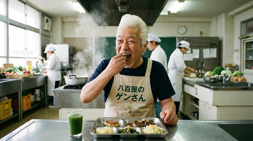 突撃！！今日の給食。
