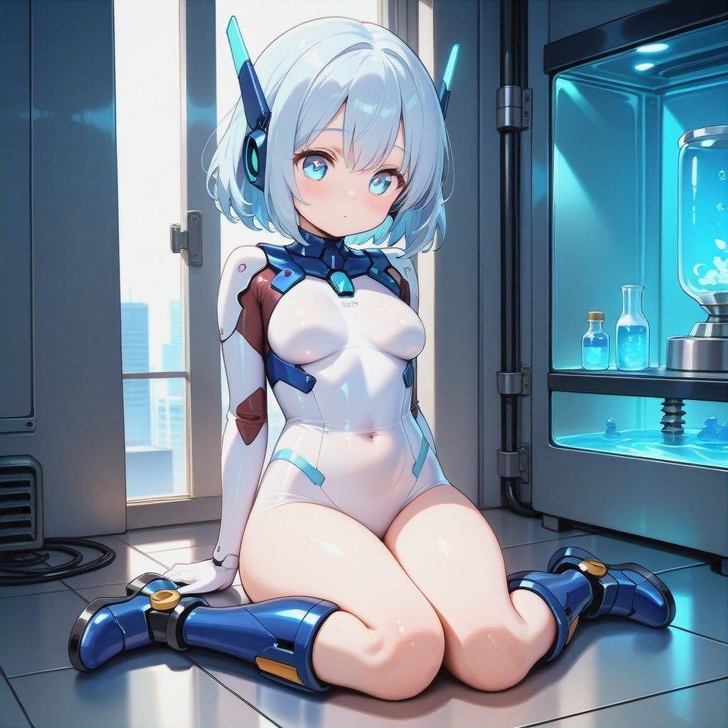 ゼンマイ式アンドロイド