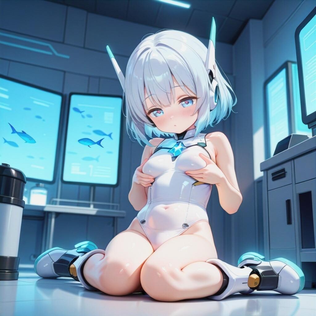 ゼンマイ式アンドロイド