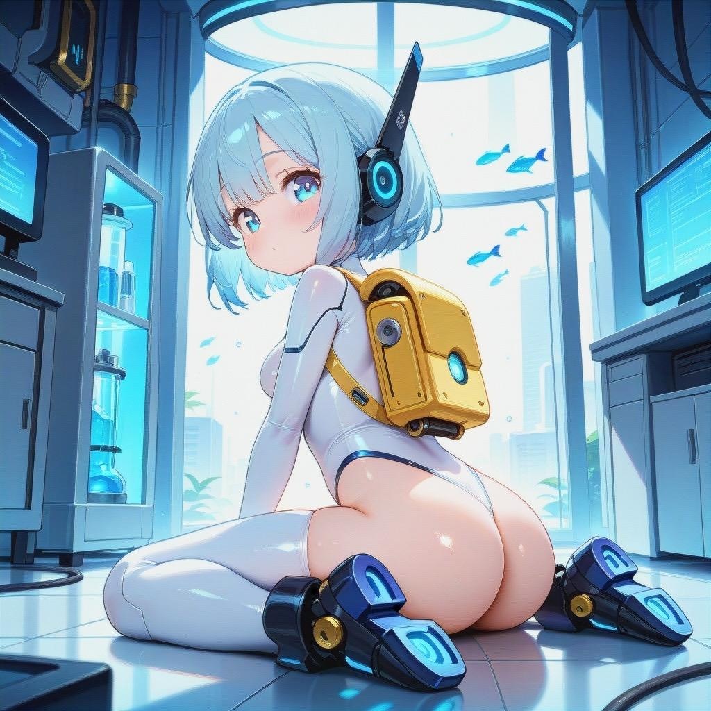 ゼンマイ式アンドロイド