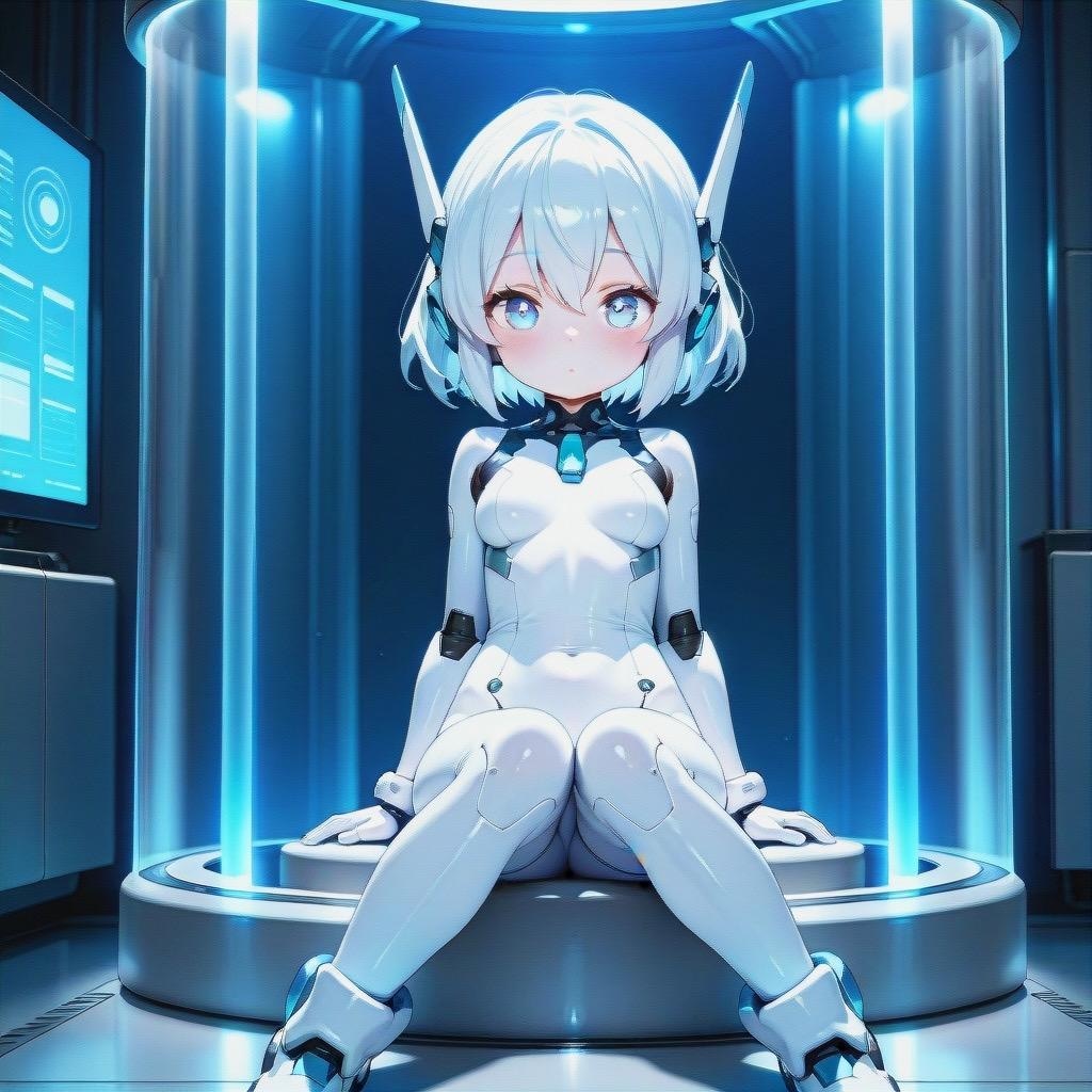 ゼンマイ式アンドロイド