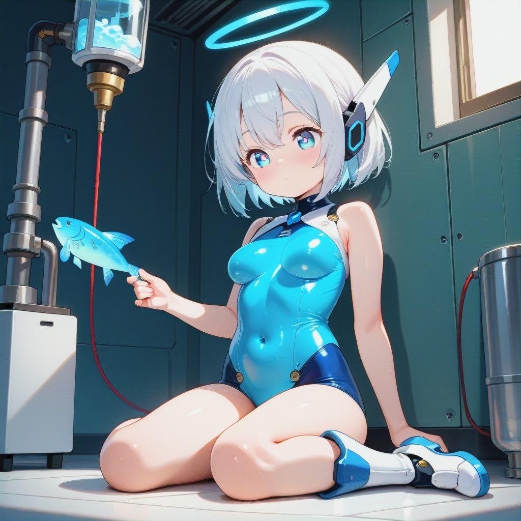 ゼンマイ式アンドロイド