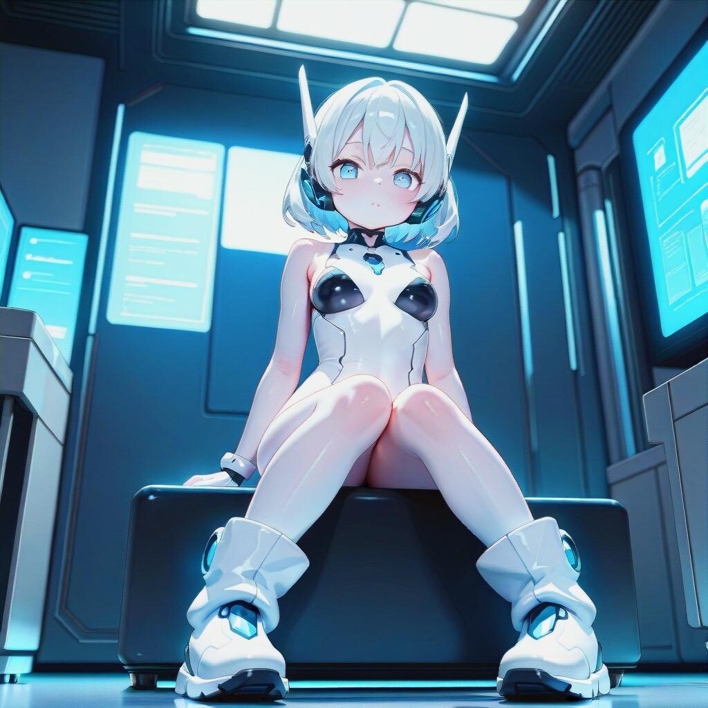 ゼンマイ式アンドロイド