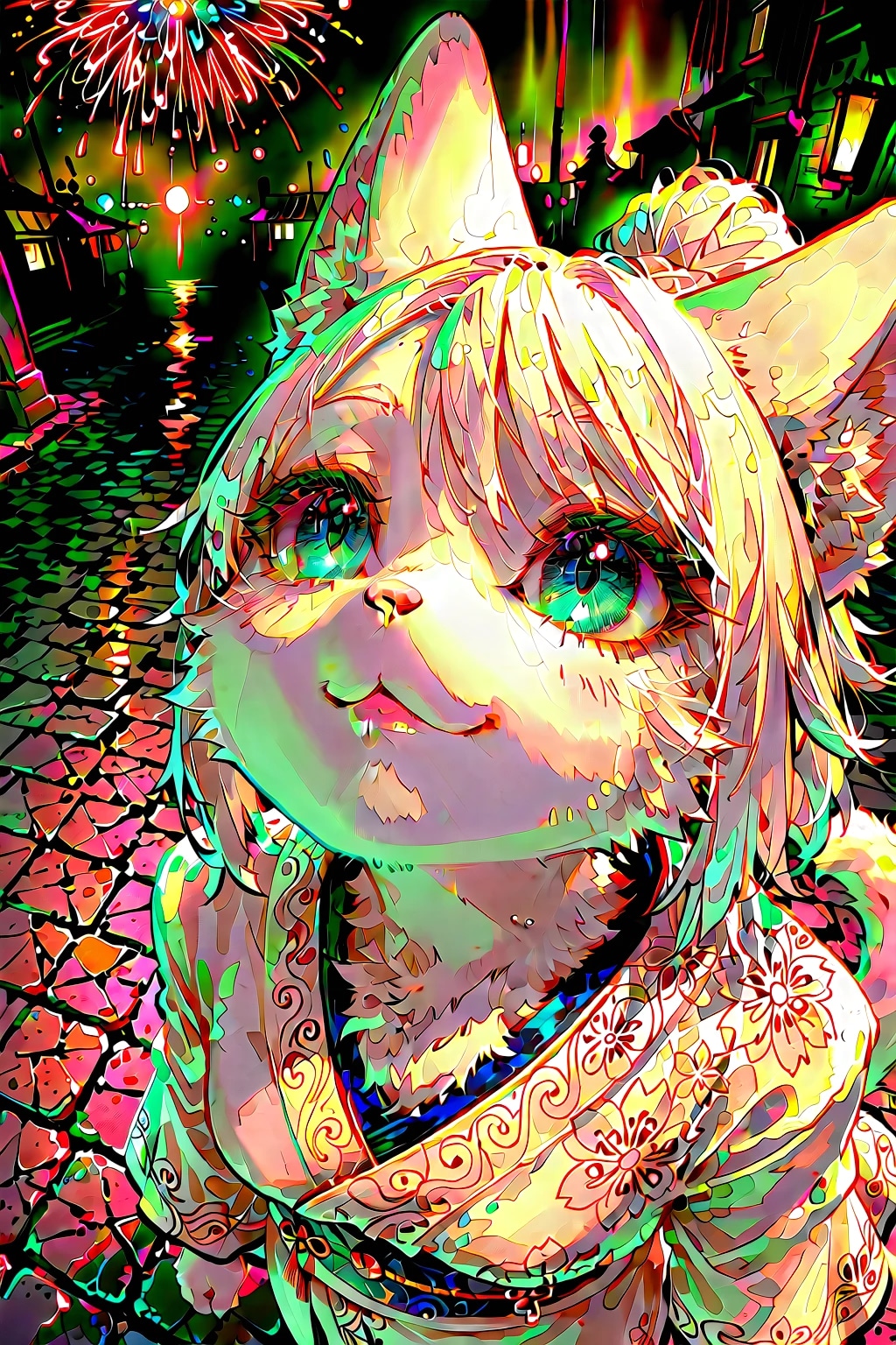 顔のドアップがやりたくて