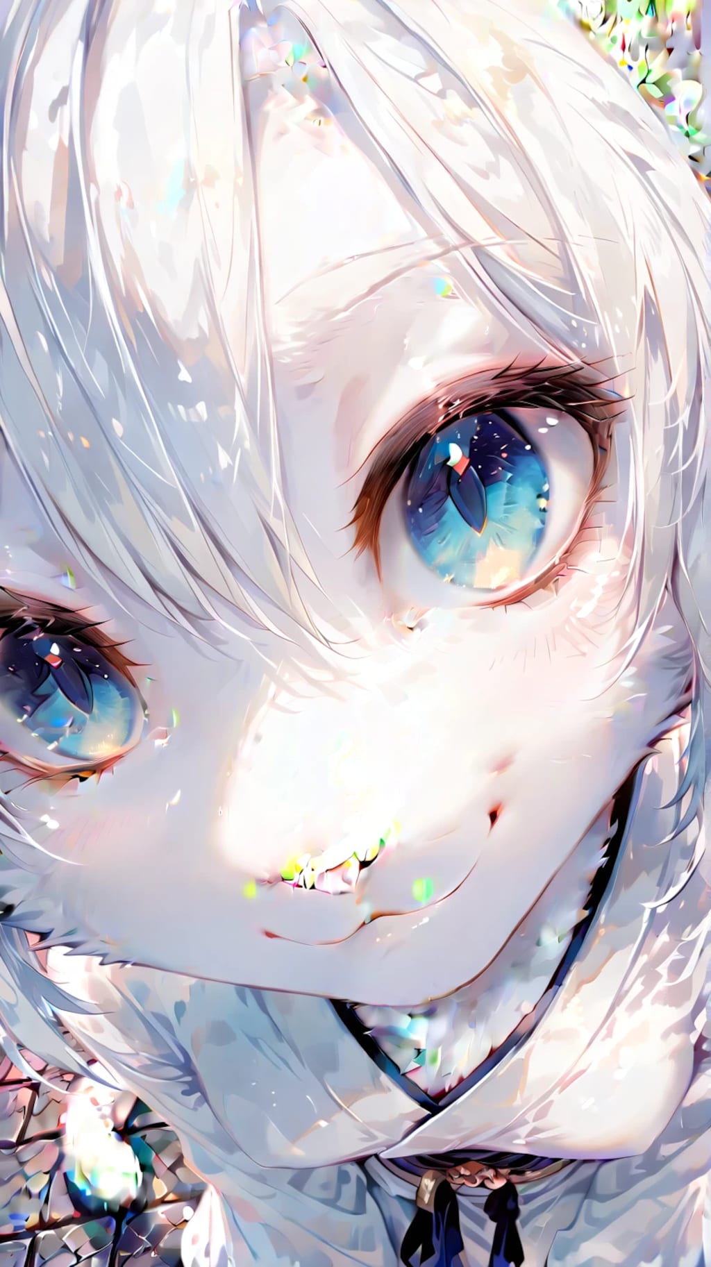 顔のドアップがやりたくて