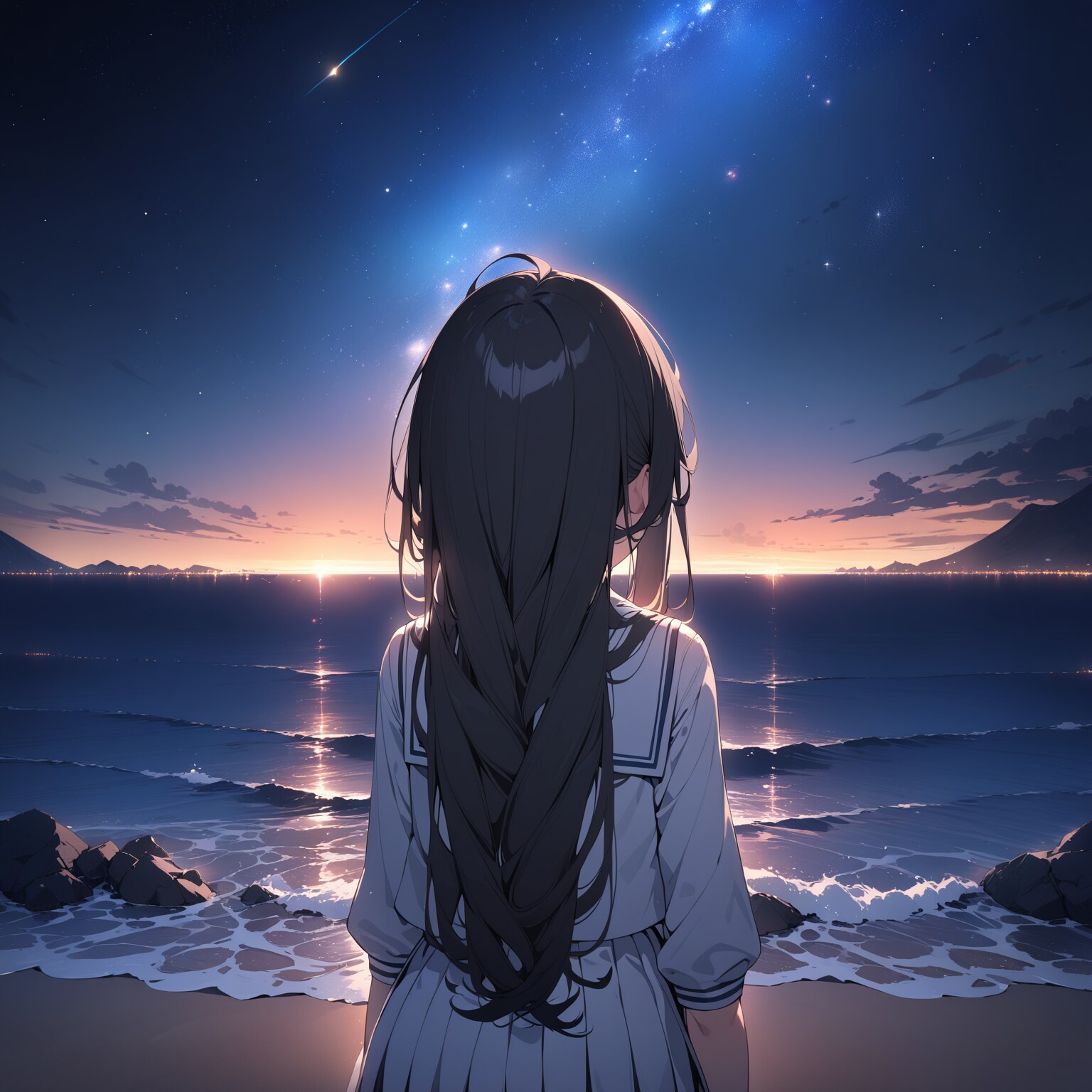 あっ、流れ星！